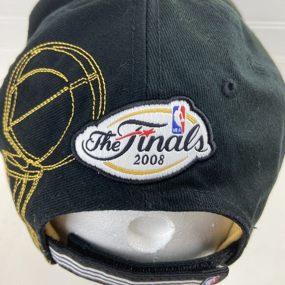 Adidas 2008 BOSTON CELTICS NBA Champions Locker Room Adjustable Cap The Finals - Picture 5 of 12